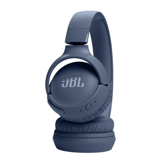 JBL Tune 520BT - Blue - Hi-Res wired on-ear headphones - Detailshot 2